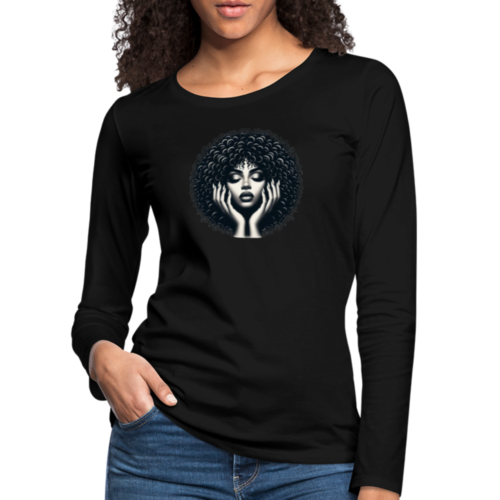 T-shirt manches longues - noir