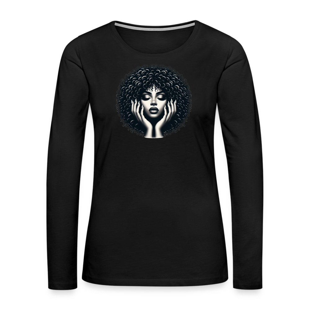 T-shirt manches longues - noir