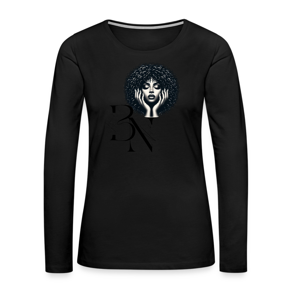 T-shirt manches longues - noir