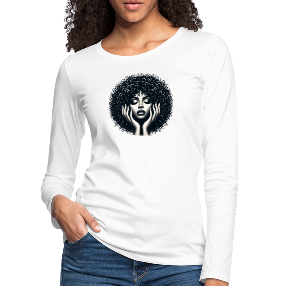 T-shirt manches longues - blanc