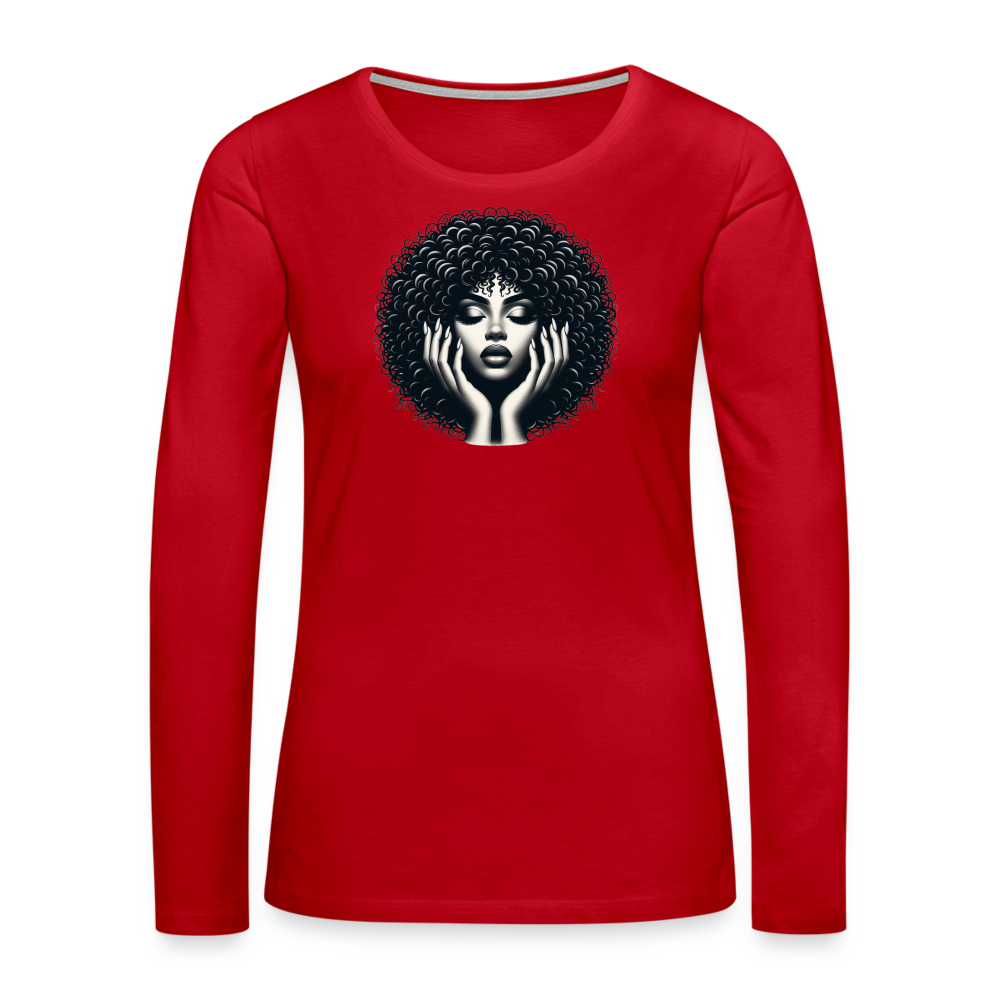 T-shirt manches longues - rouge