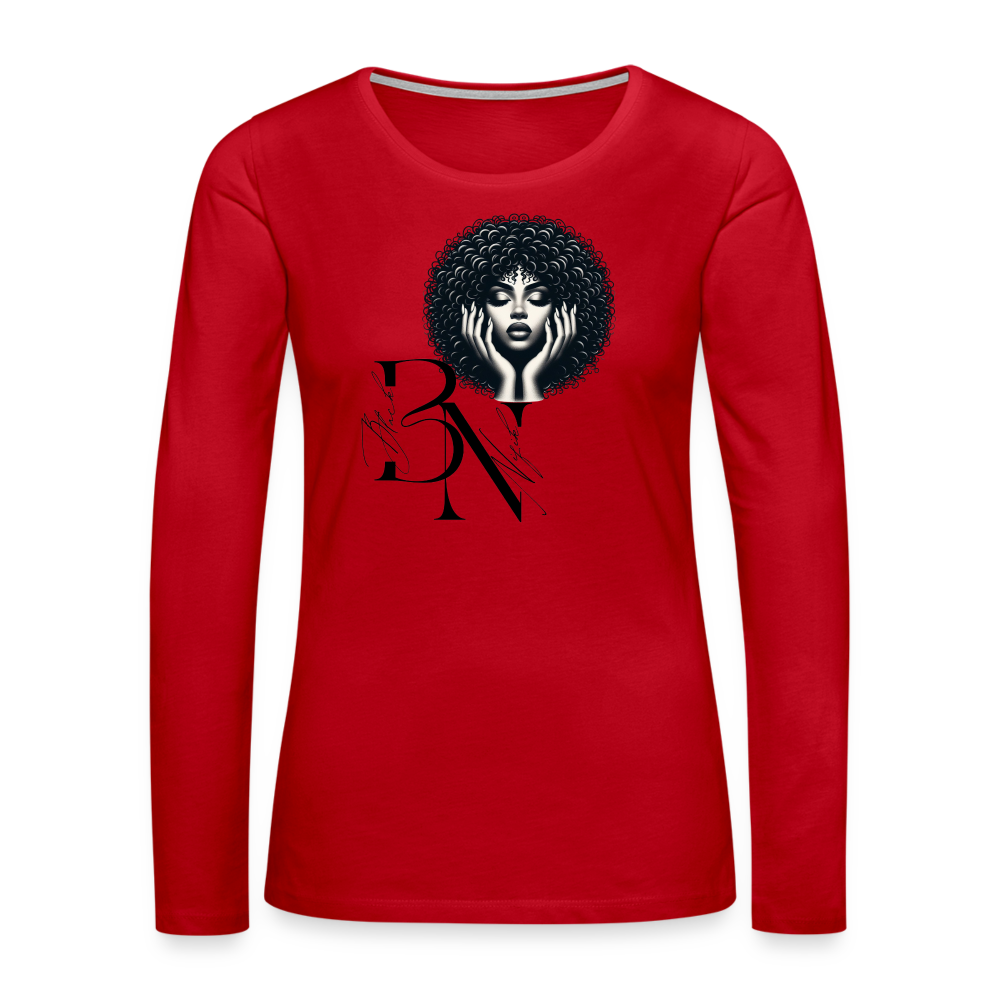 T-shirt manches longues - rouge