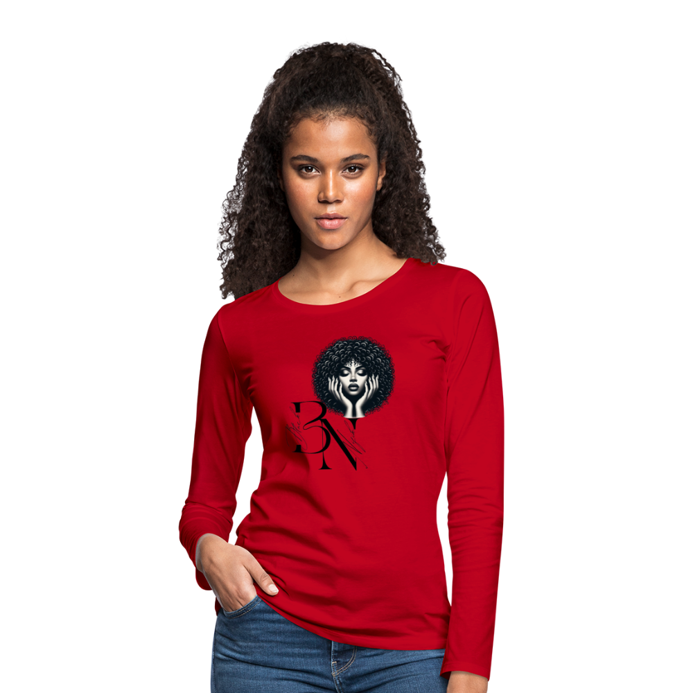 T-shirt manches longues - rouge