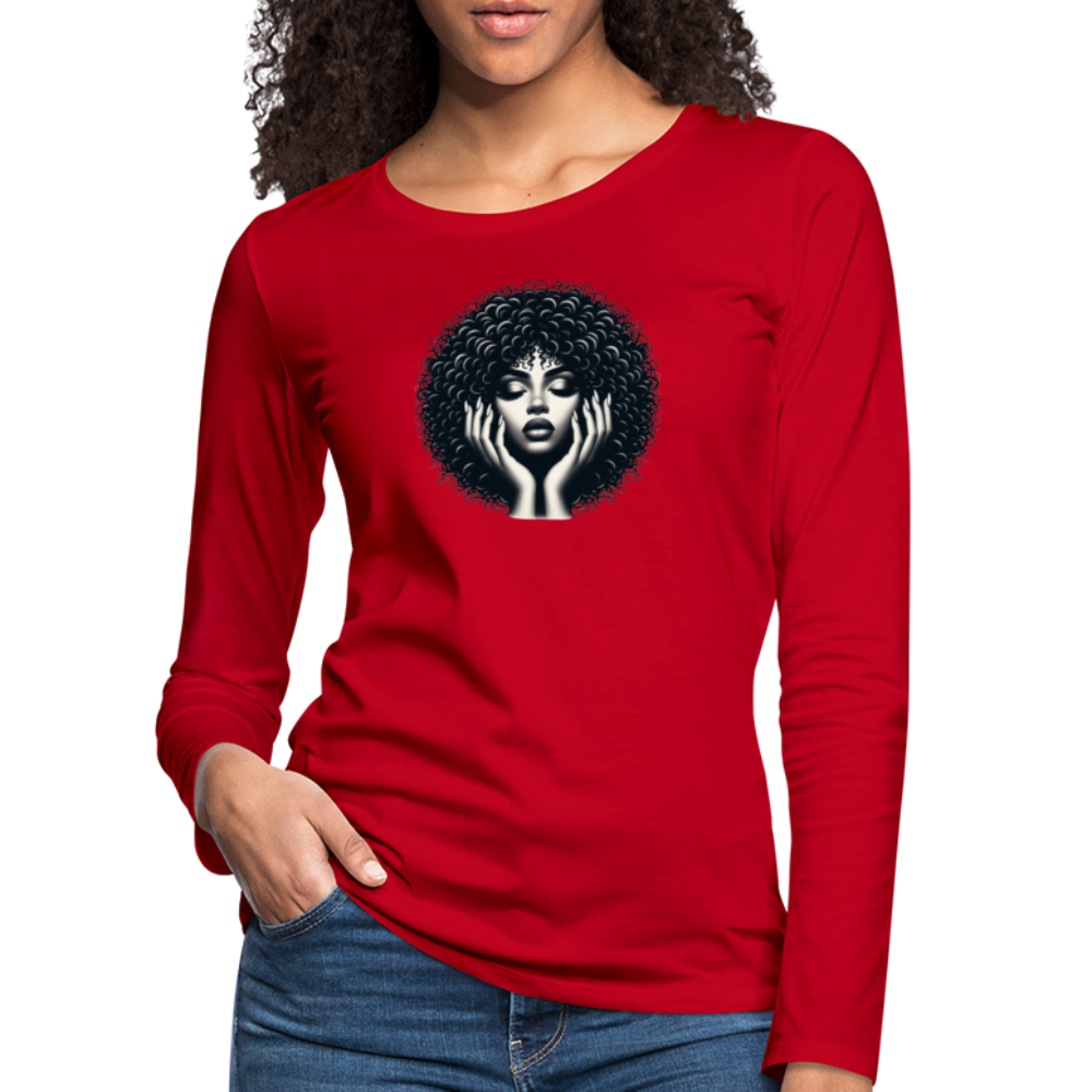 T-shirt manches longues - rouge