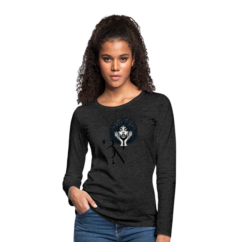 T-shirt manches longues - charbon