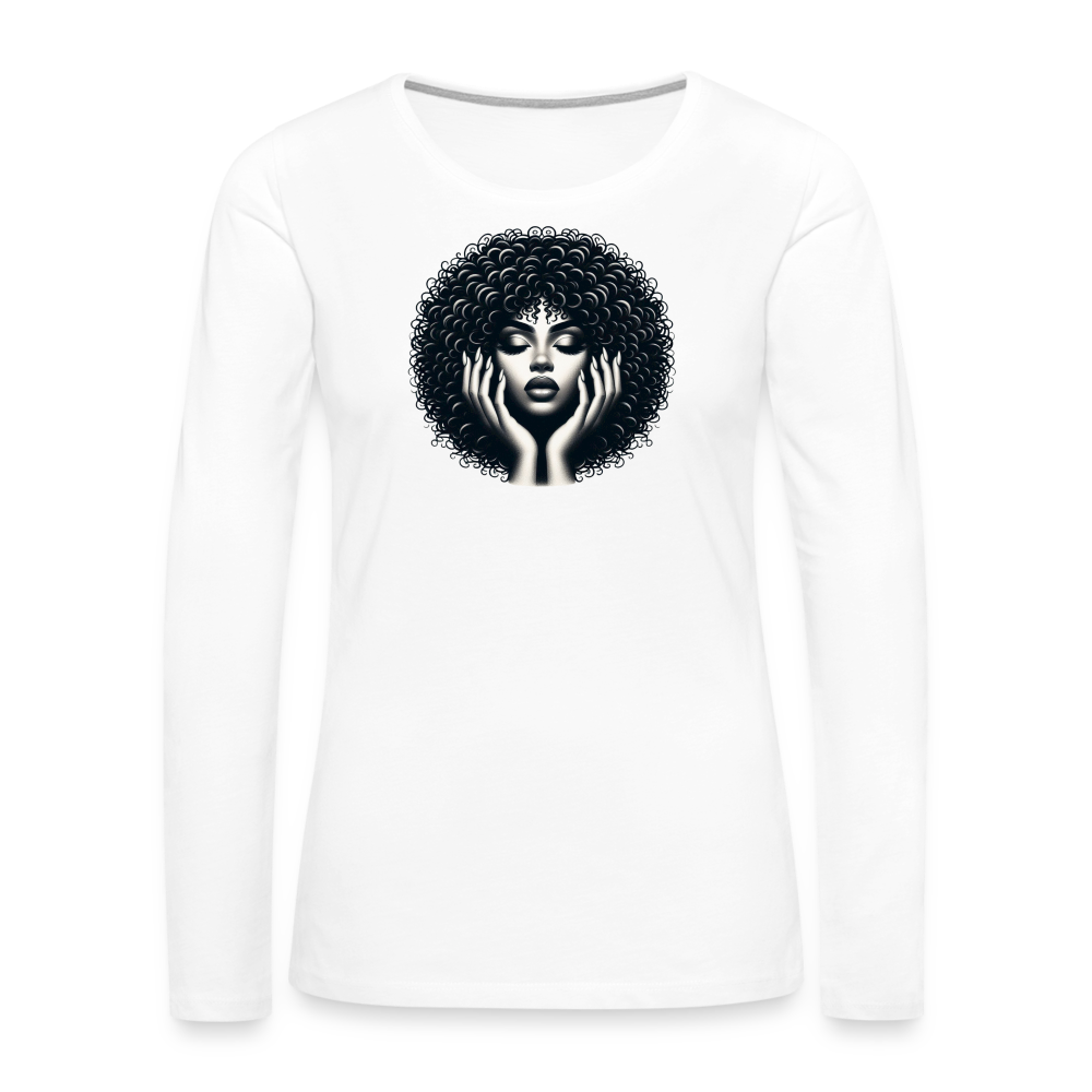 T-shirt manches longues - blanc