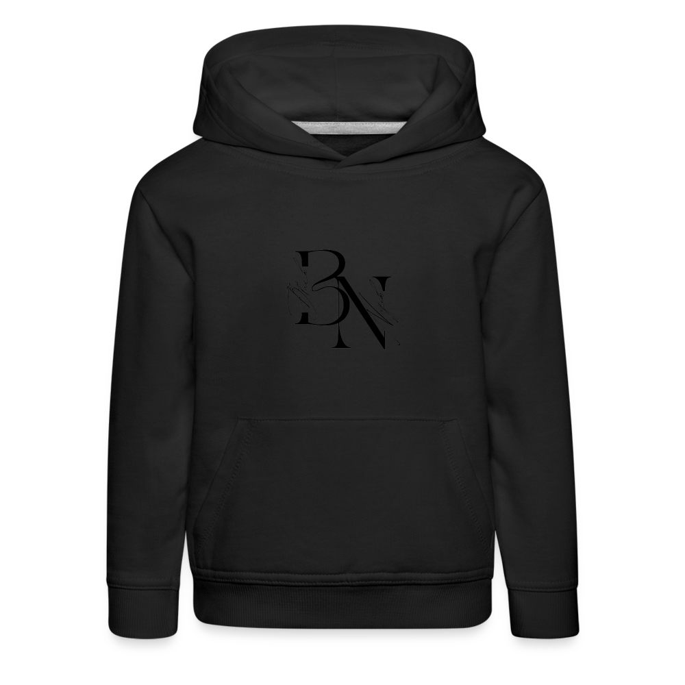 Pull à capuche Premium Enfant - noir