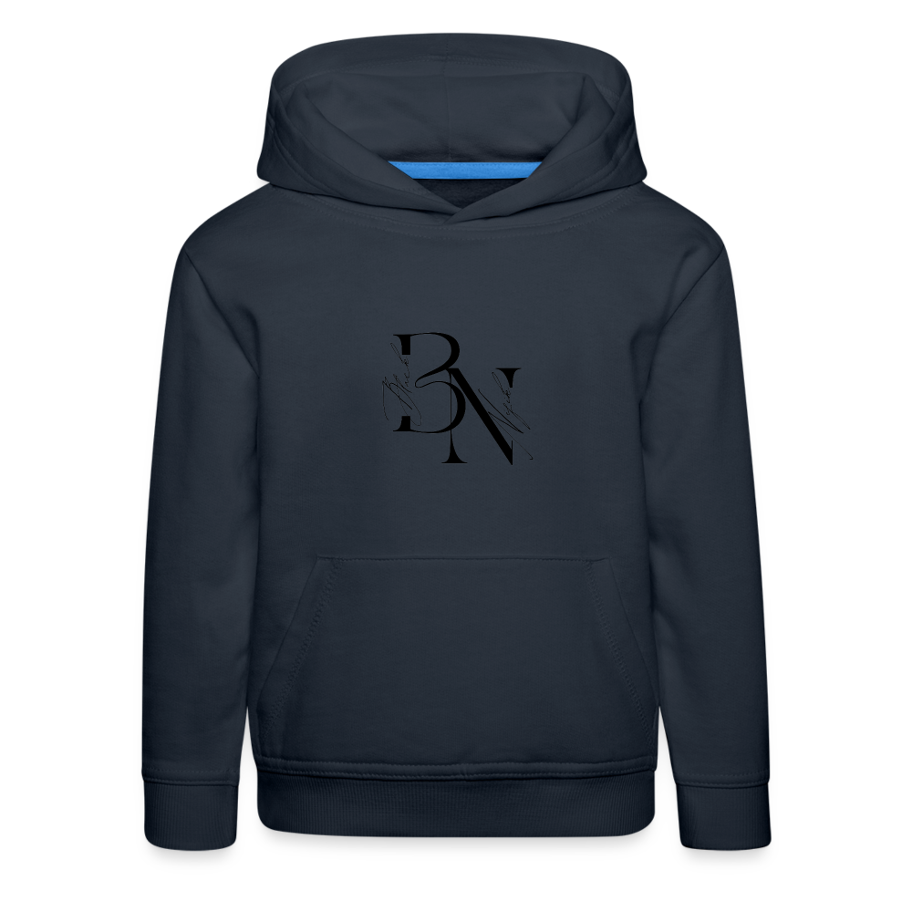 Pull à capuche Premium Enfant - marine