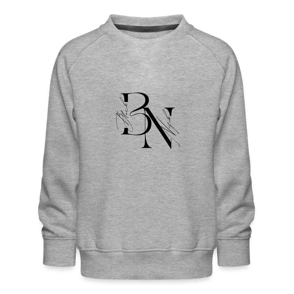 Sweat ras-du-cou Premium Enfant - gris chiné