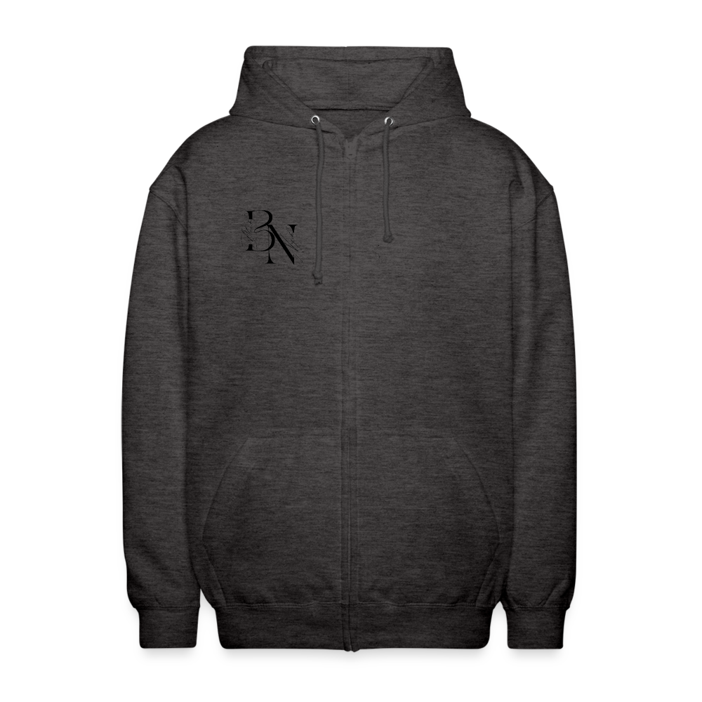 Veste à capuche unisexe - charbon