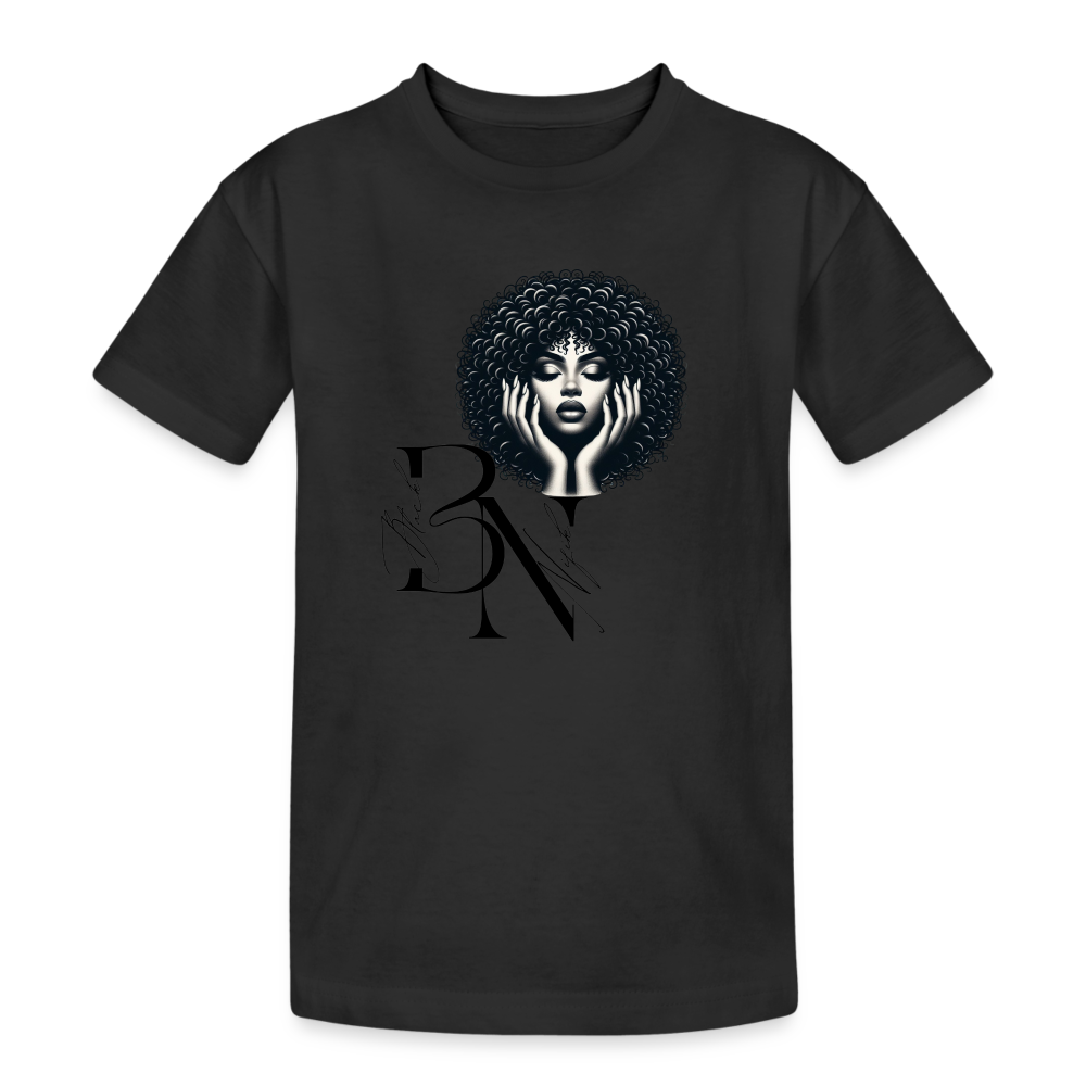 T-shirt coton épais enfant - noir