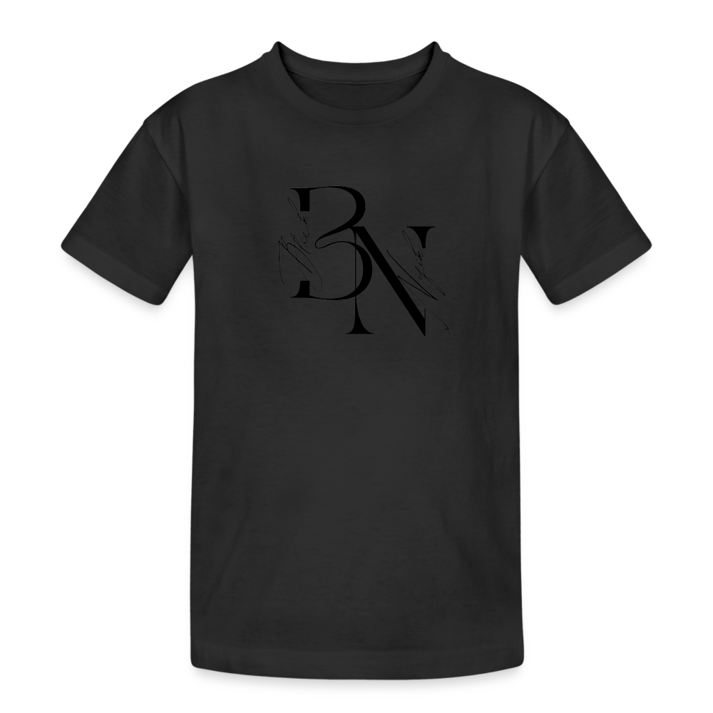 T-shirt coton épais enfant - noir