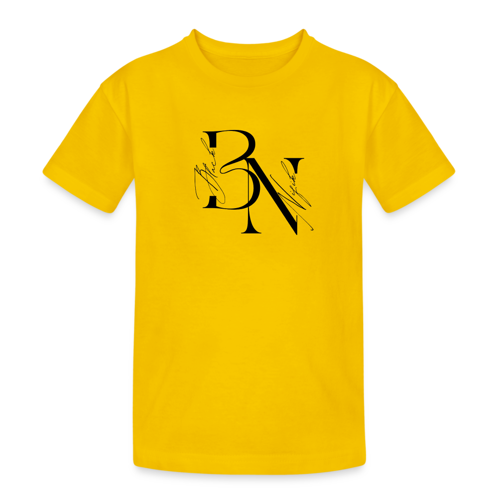 T-shirt coton épais enfant - jaune d'œuf