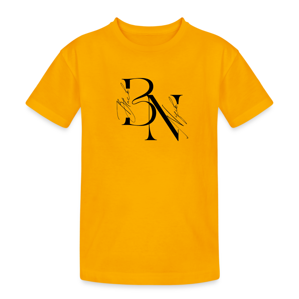 T-shirt coton épais enfant - or