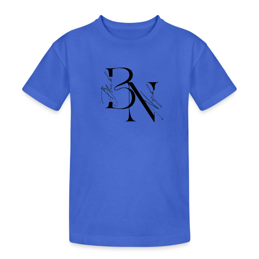 T-shirt coton épais enfant - bleu roi