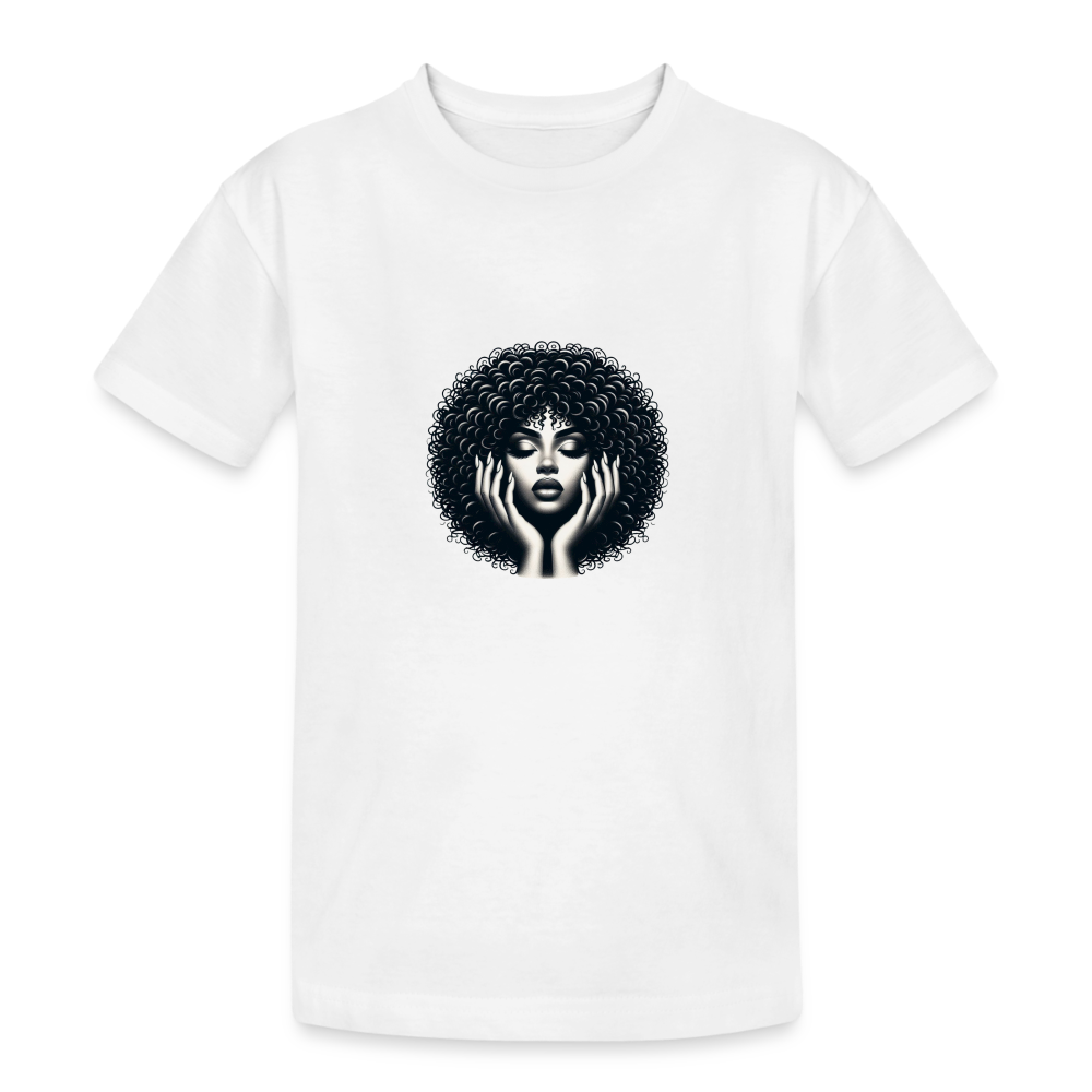 T-shirt coton épais enfant - blanc