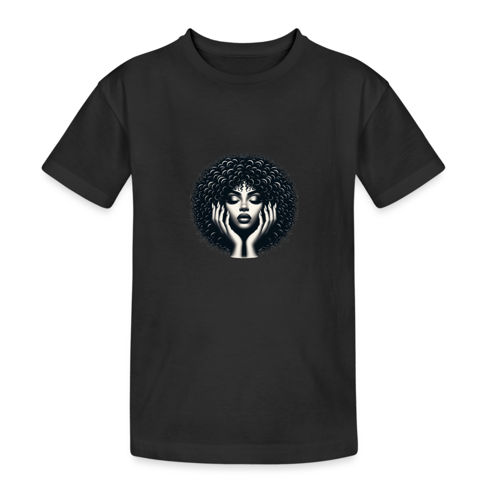 T-shirt coton épais enfant - noir