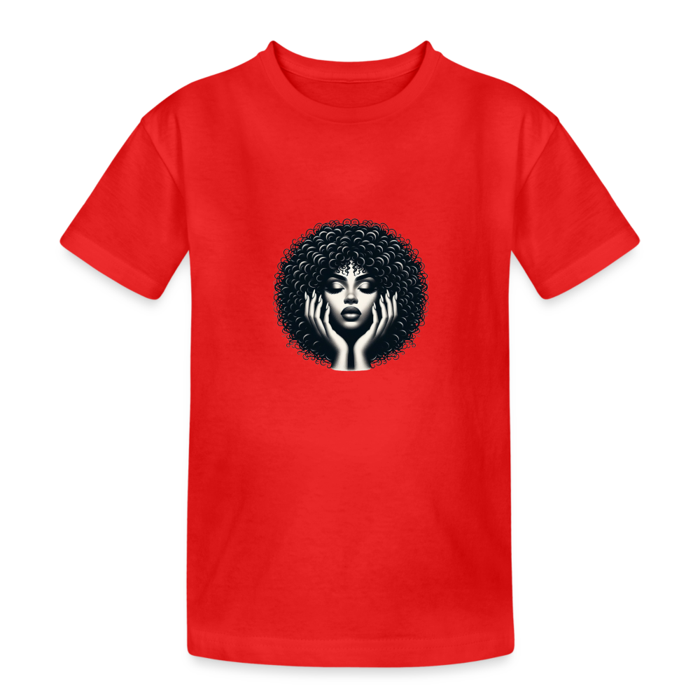 T-shirt coton épais enfant - rouge