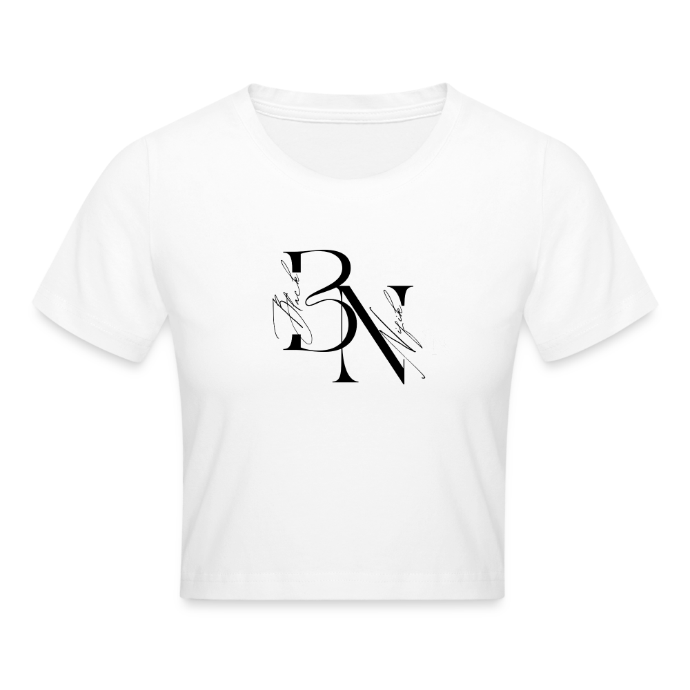 Crop top - blanc