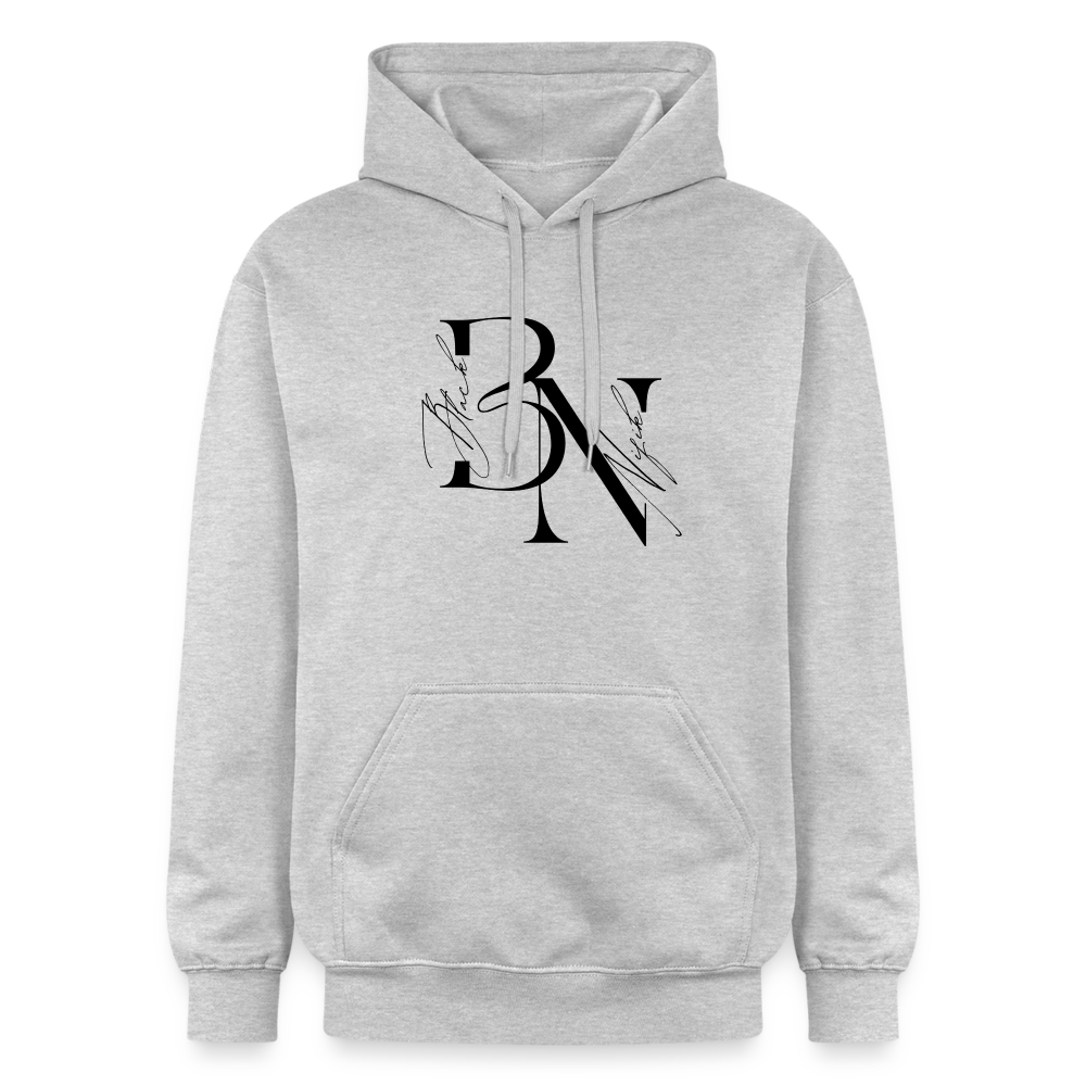 Sweat à capuche Softstyle Blacknifik - gris clair chiné