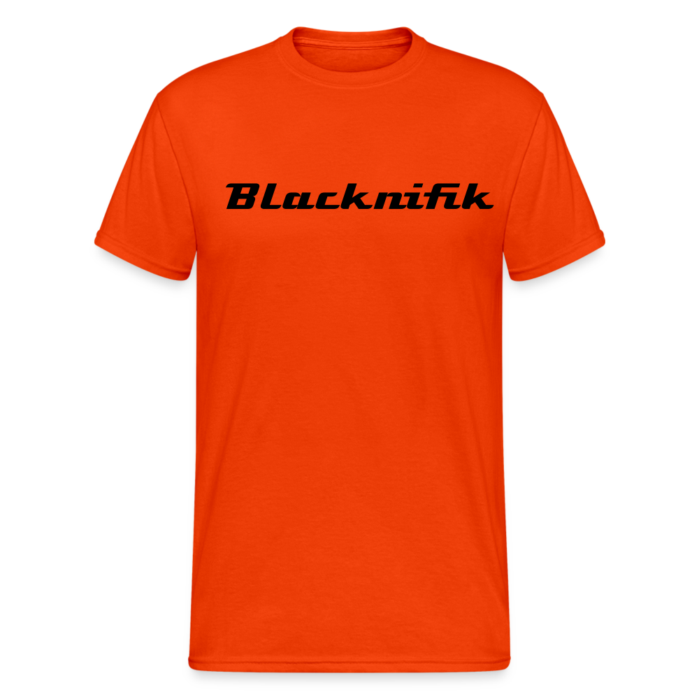T-shirt Gildan épais homme - orange