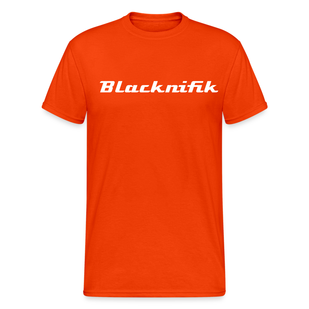T-shirt Gildan épais homme - orange