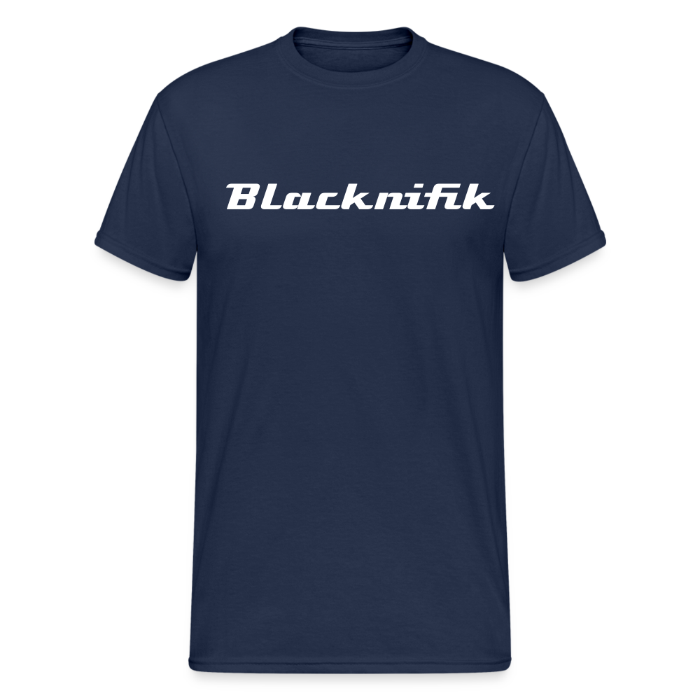 T-shirt Gildan épais homme - bleu marine