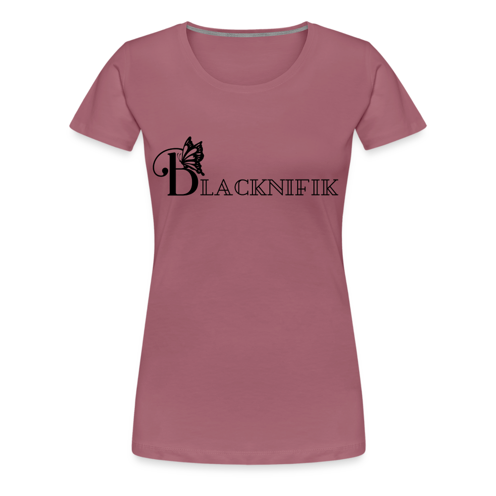T-shirt Premium Femme - mauve