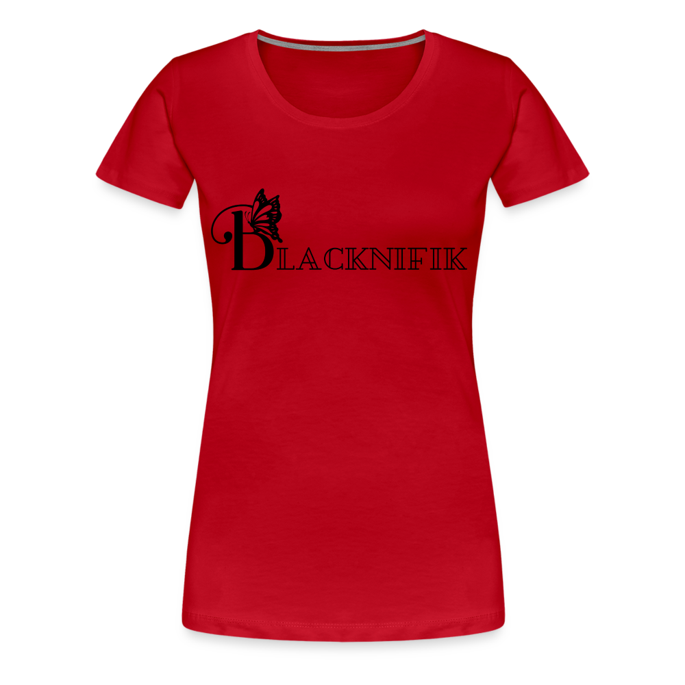 T-shirt Premium Femme - rouge