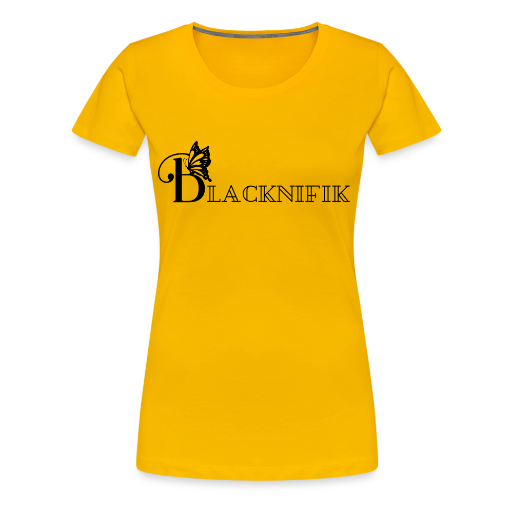 T-shirt Premium Femme - jaune soleil