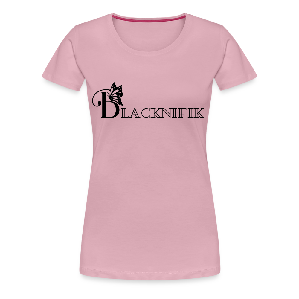T-shirt Premium Femme - rose liberty