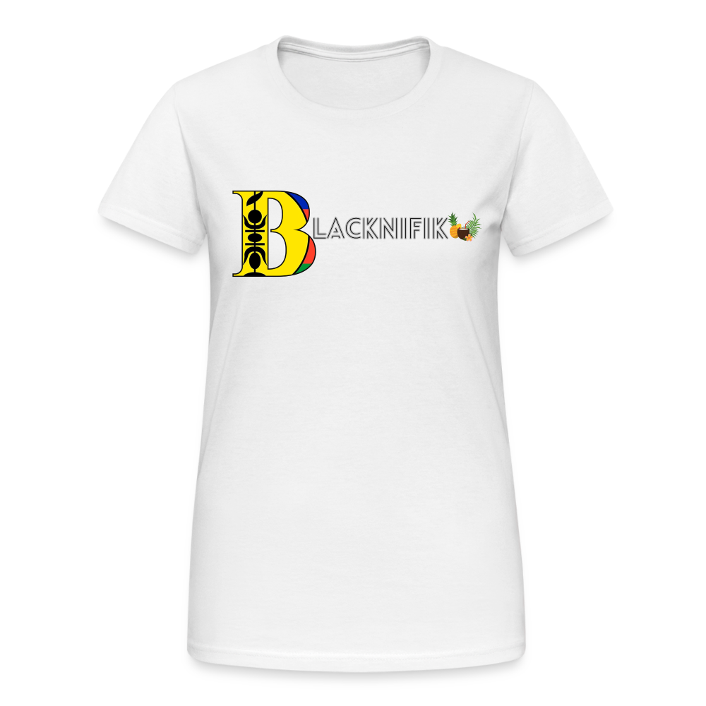 T-shirt Gildan épais femme - blanc
