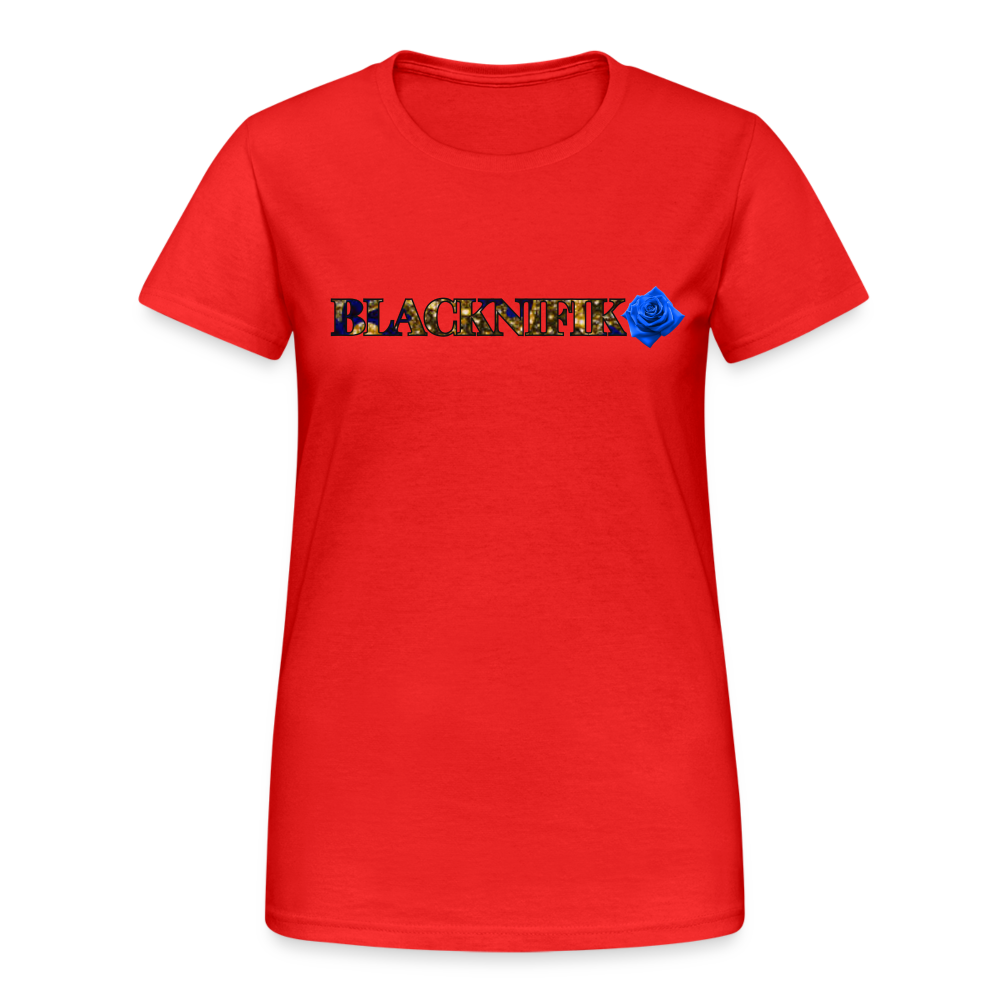 T-shirt Gildan épais femme - rouge