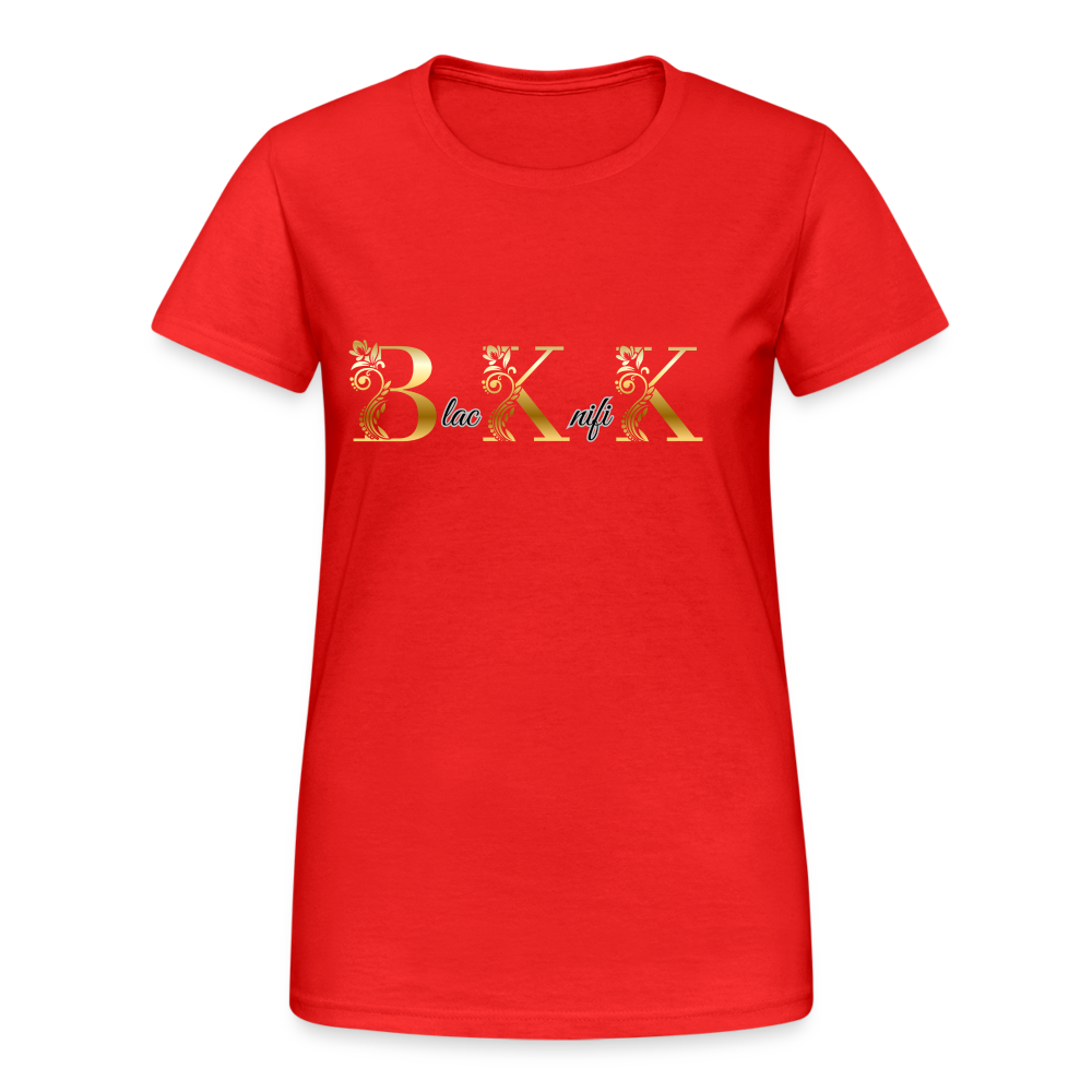 T-shirt Gildan épais femme - rouge