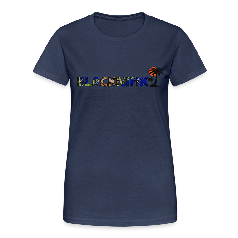 T-shirt Gildan épais femme - bleu marine