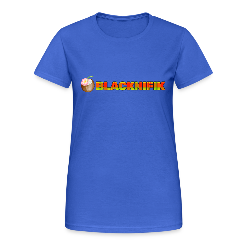 T-shirt Gildan épais femme - bleu roi