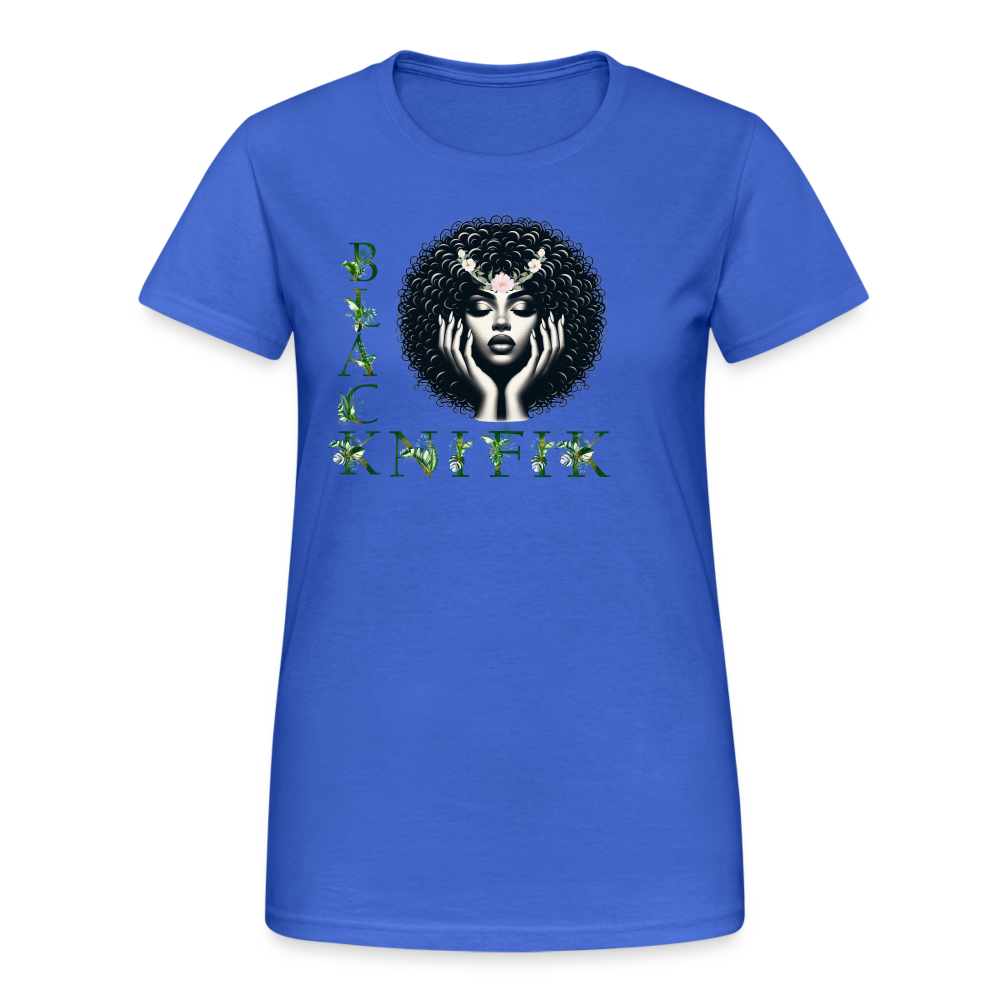 T-shirt Gildan épais femme - bleu roi