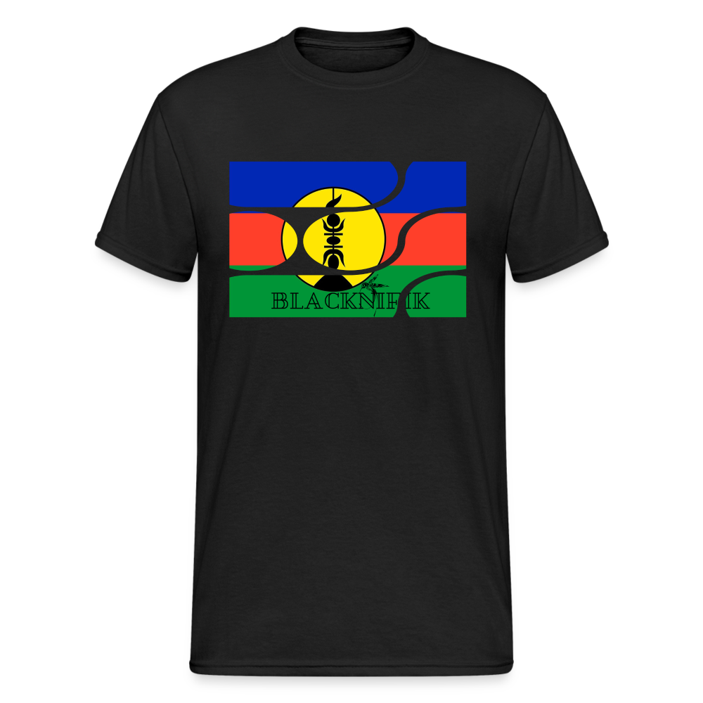 T-shirt Gildan épais homme - noir