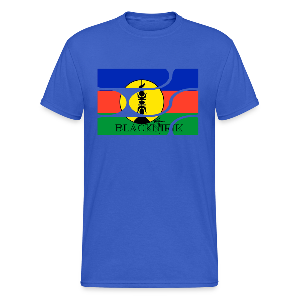 T-shirt Gildan épais homme - bleu roi