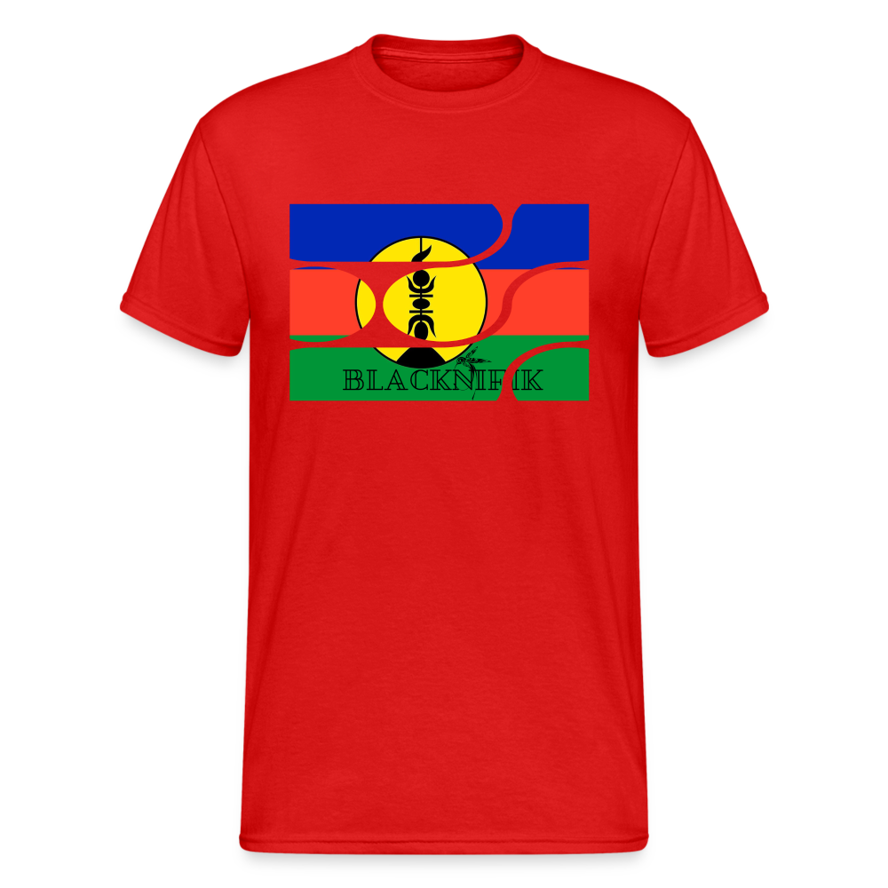 T-shirt Gildan épais homme - rouge