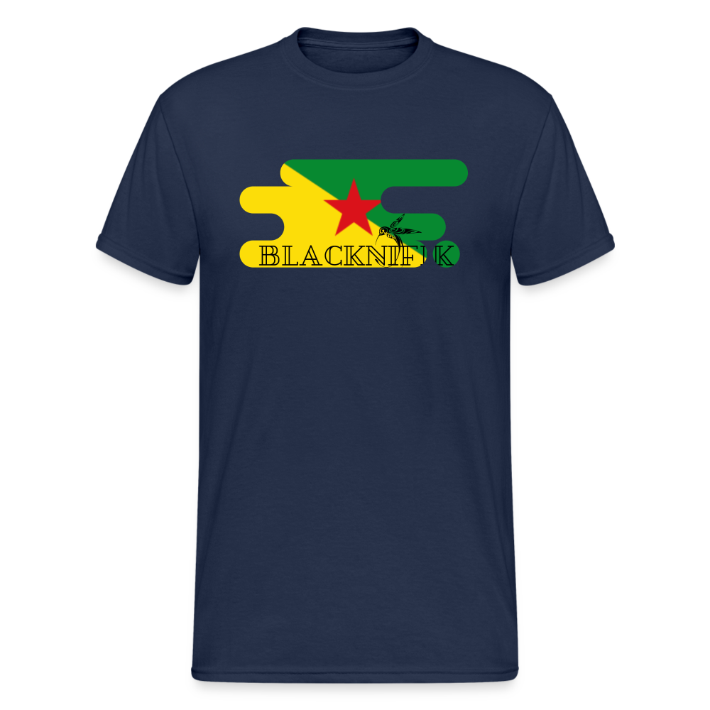 T-shirt Blacknifik Yana - bleu marine