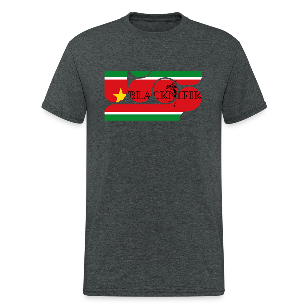 T-shirt Blacknifik Gwada - gris foncé chiné