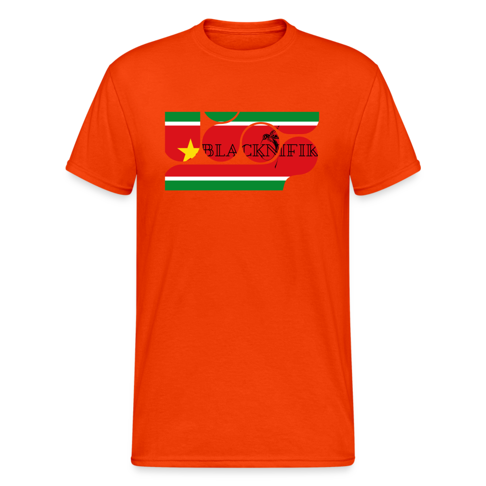 T-shirt Blacknifik Gwada - orange