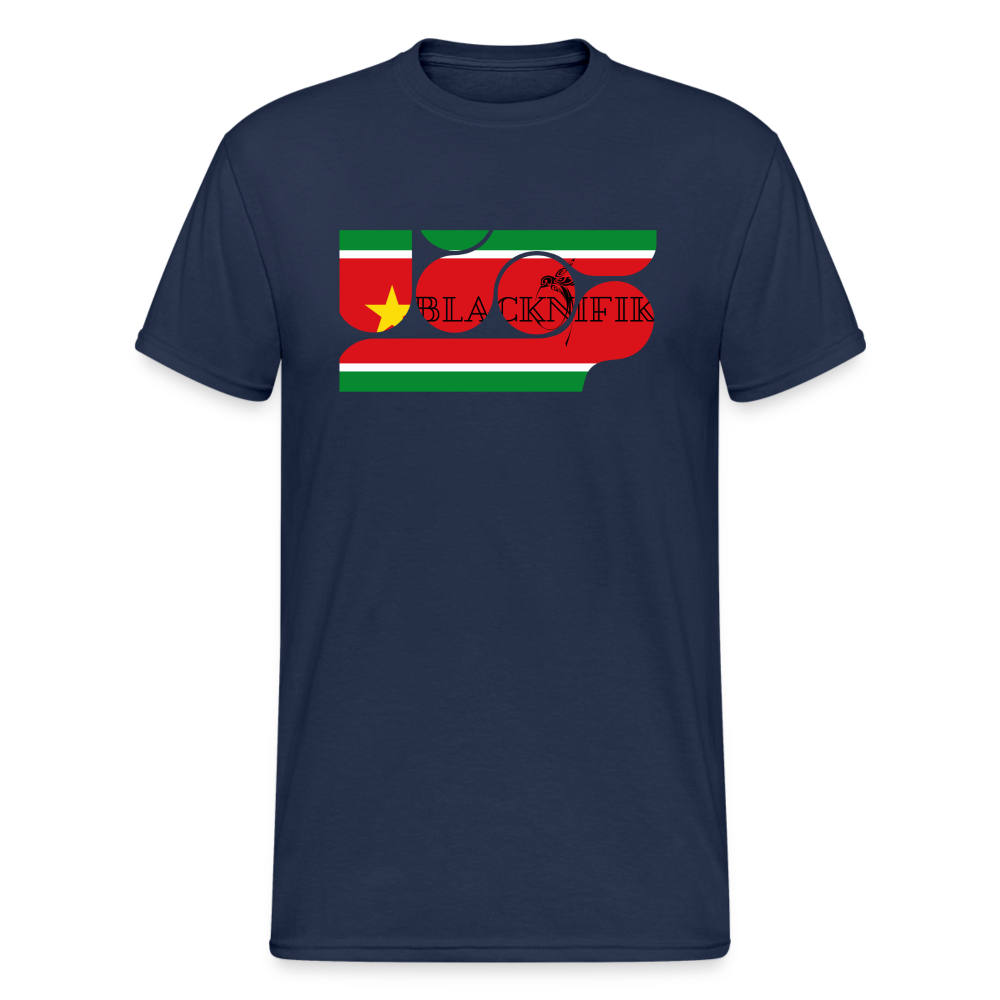 T-shirt Blacknifik Gwada - bleu marine