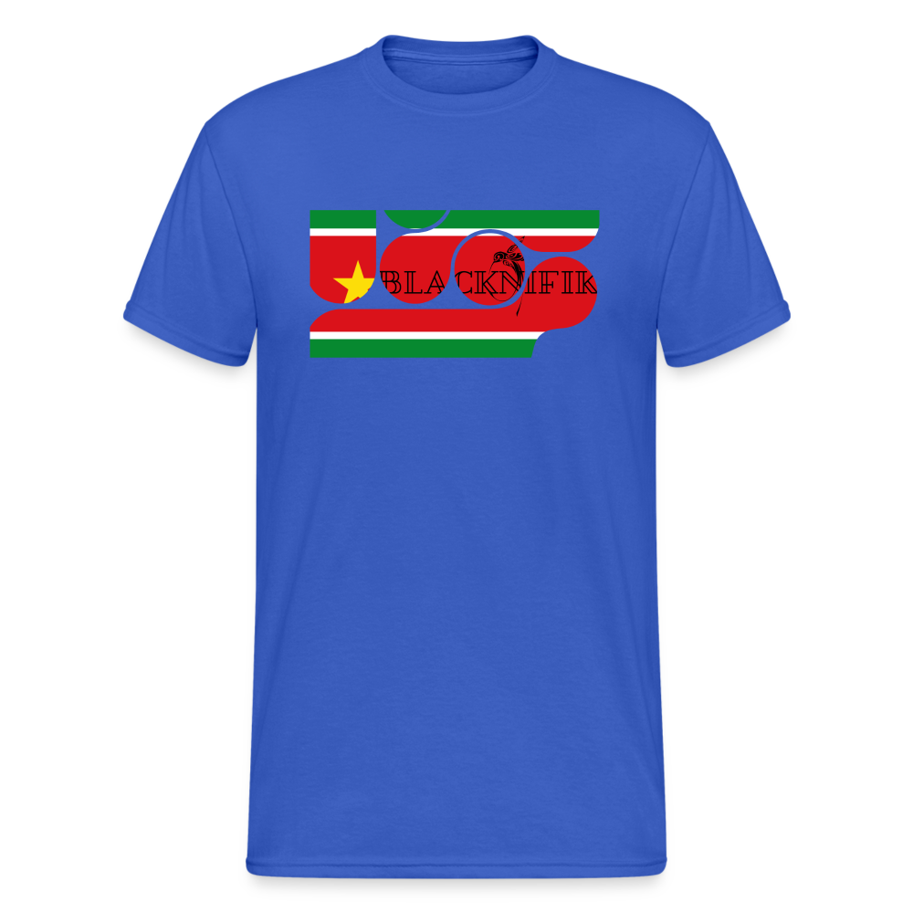 T-shirt Blacknifik Gwada - bleu roi