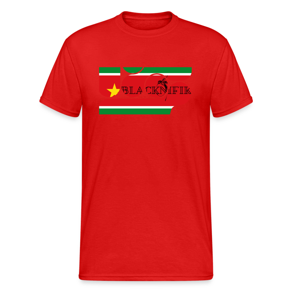 T-shirt Blacknifik Gwada - rouge