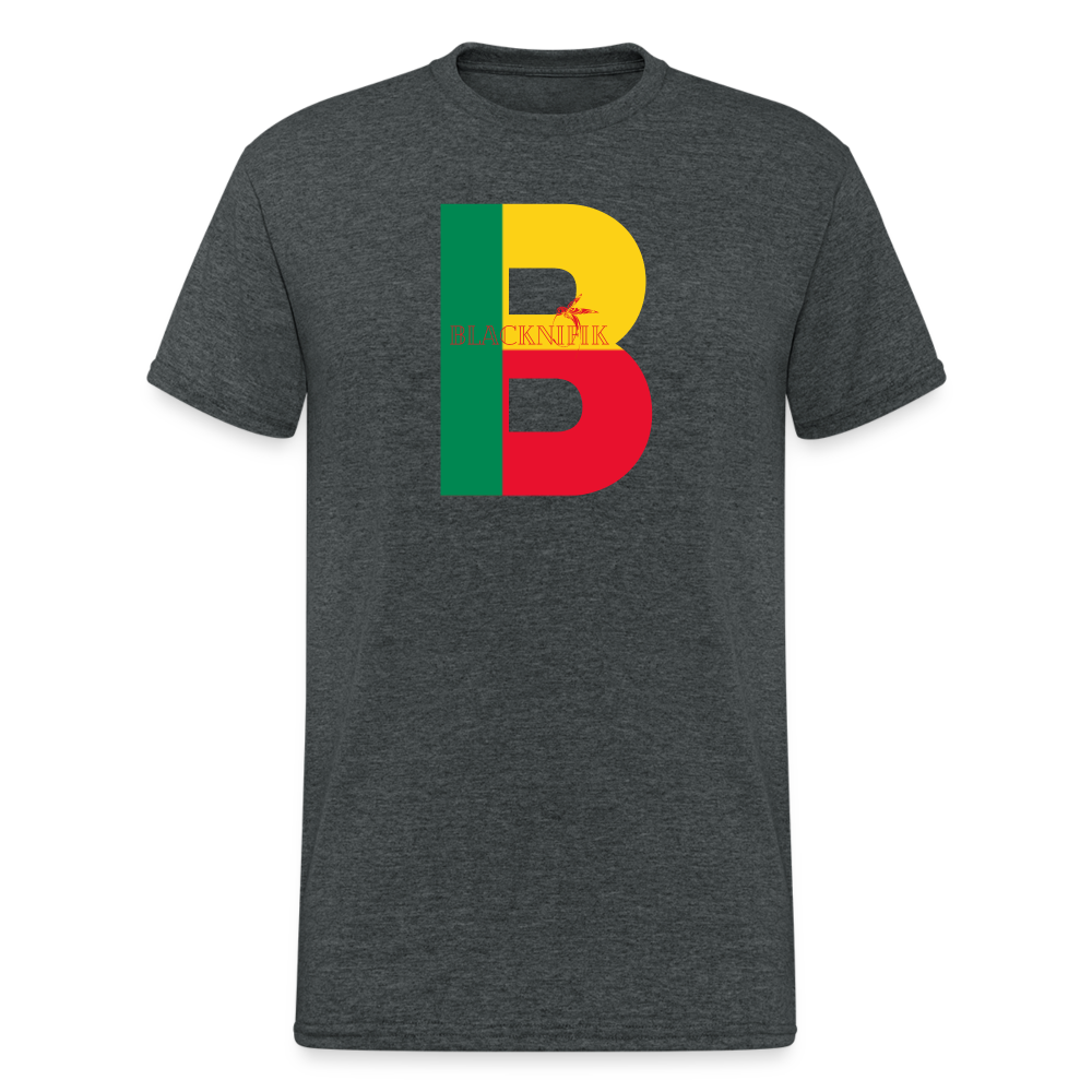 T-shirt Blacknifik Bénin - gris foncé chiné