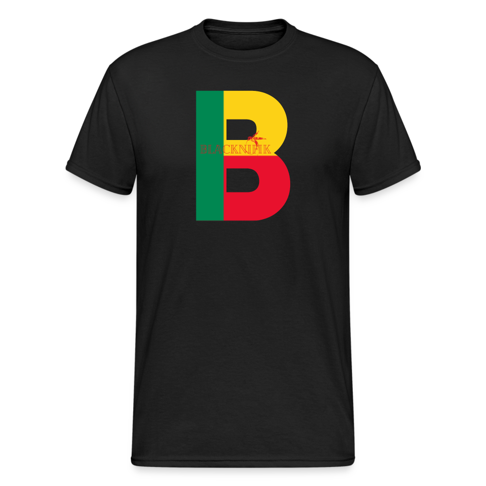 T-shirt Blacknifik Bénin - noir