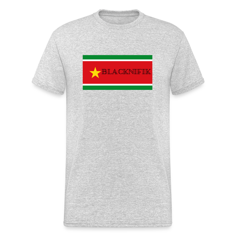 T-shirt Blacknifik Gwada - gris chiné