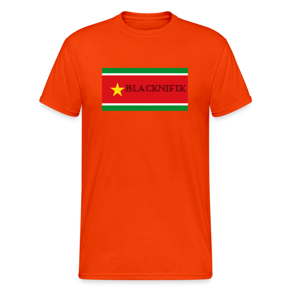 T-shirt Blacknifik Gwada - orange
